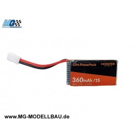 MODSTER Lipo-Batterie 1S 3,7V 360mAh