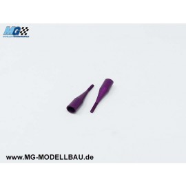 Thread adaptor Alu anodized M3/violet