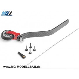 Tail Wheel (Alu+CF) for 150-220CC