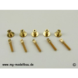 Graupner 3676.3 Adjustable brass horn