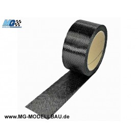 Carbon fibre tape 300 g, 6K,UD, 45mm