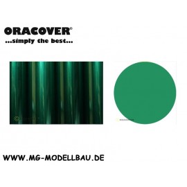 Oracover Bügelfolie transparent grün