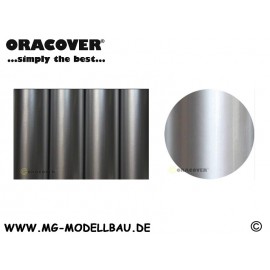 Oracover Bügelfolie silber 1mtr. 600mm