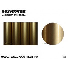 Oracover Bügelfolie gold 1mtr. 600mm