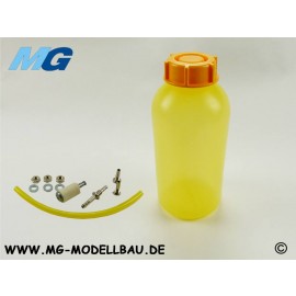 250ml fuel tank round with fittings