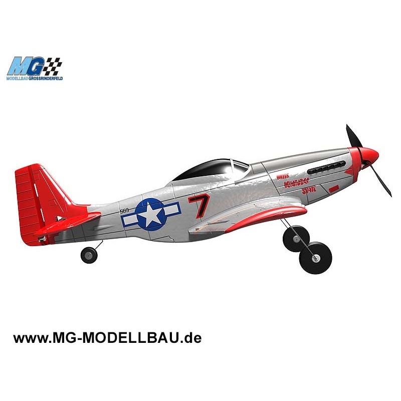 Buy Volantex RC P-51D Mustang 750mm Wingspan EPO Warbird PNP- BeastHobby, Rc P 51 Mustang For Sale